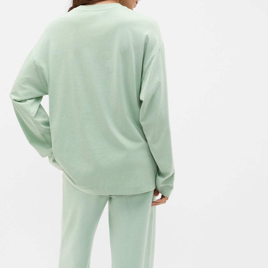 Cotton Long-Sleeved Top