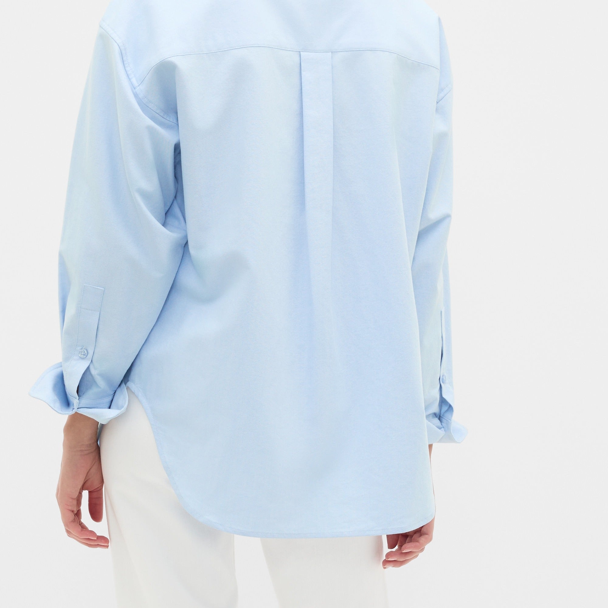Women’s Oversized Check Long Sleeve Button Shirt