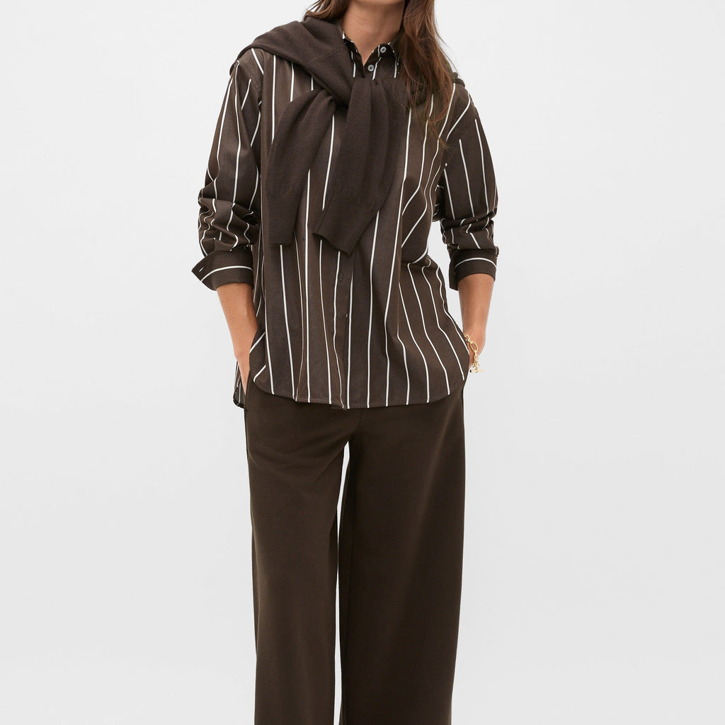 Striped Loose Shirt
